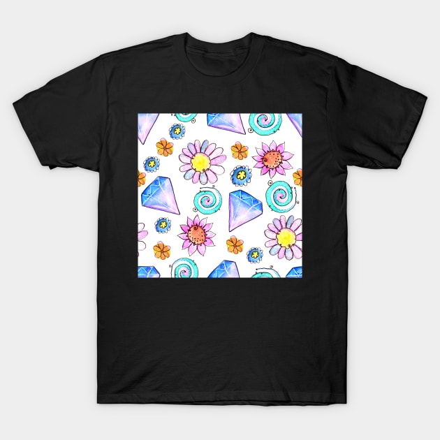 a pattern. T-Shirt by SimoneMonschein